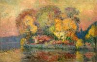 Albert Lebourg Impressionist Landscape Painting - Sold for $22,100 on 01-29-2022 (Lot 74).jpg